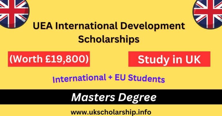 UEA International Development Scholarships